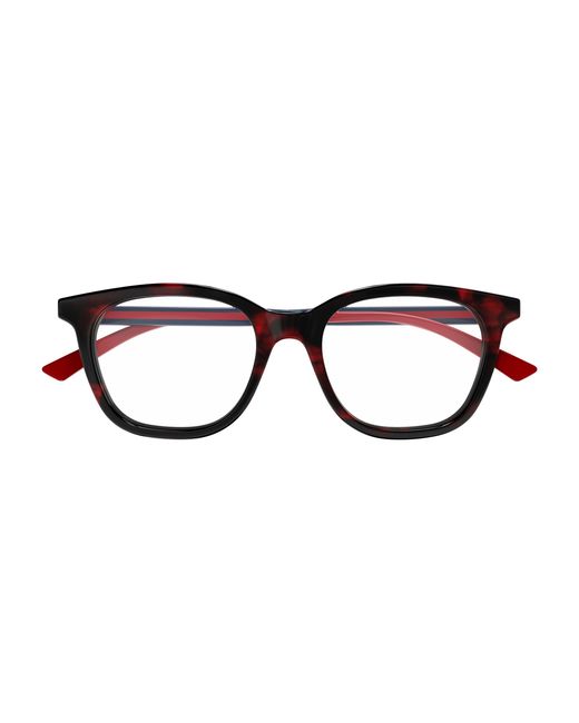 Gucci Black Gg1864O 003 Optical Frames Acetate Transparent Squared
