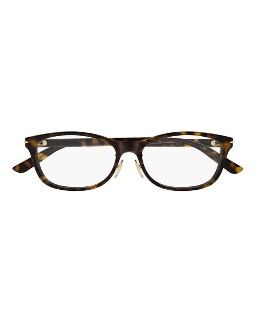 Gucci Black Gg2003Oj 002 Optical Frames Acetate Transparent Squared for men