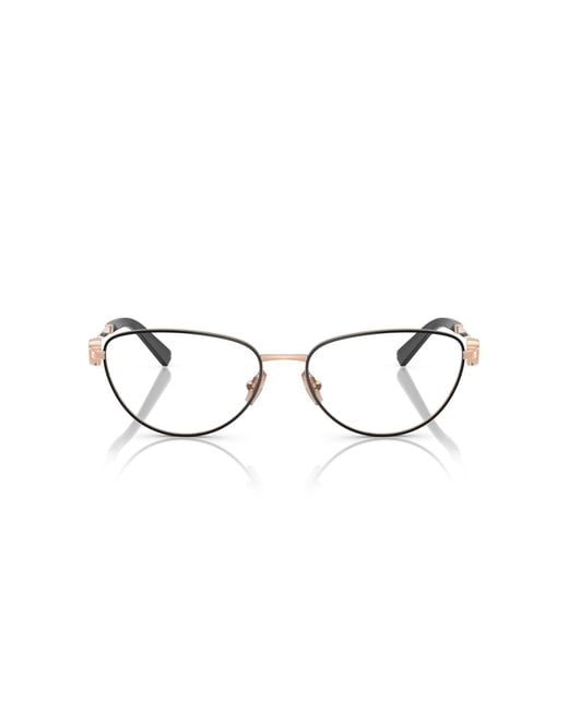 Tiffany & Co Black Tf1164B 6105 Optical Frames Steel Round Normal