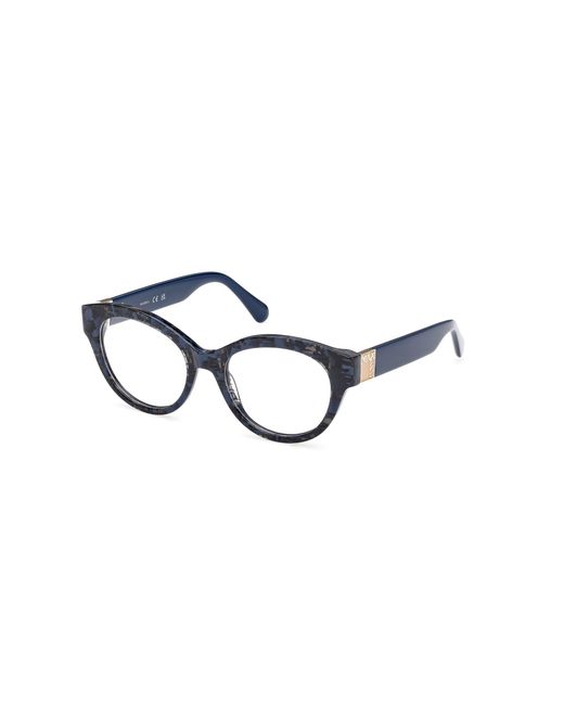 MAX&Co. Black Mo5192 092 Optical Frames Acetate Round Normal