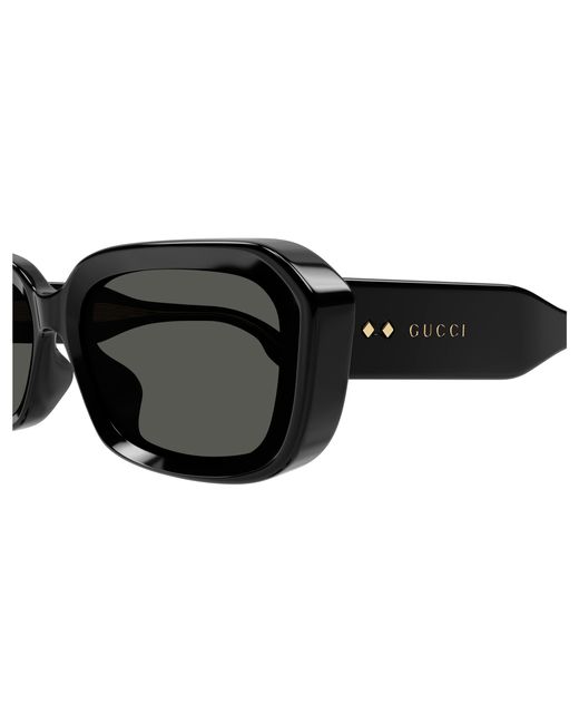 Gucci Black Gg1531Sk 001 Sunglasses Acetate Squared