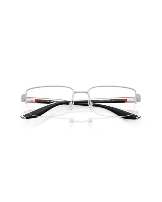 Prada Linea Rossa Black Ps 51Sv 1Bc1O1 Optical Frames Metal Pillow Normal for men