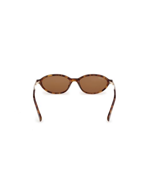 MAX&Co. Black Mo0158 93N Sunglasses Injected Round Normal