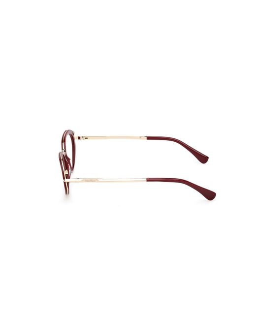Max Mara Black Mm5185 069 Optical Frames Acetate Cat Eye Normal