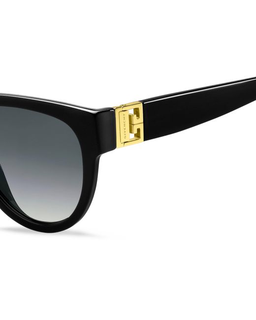 Givenchy Black Gv 7155/G/S 807/9O Sunglasses Acetate Round Normal Shaded