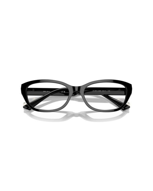 Jimmy Choo Black Jc3015 5000 Optical Frames Acetate Round