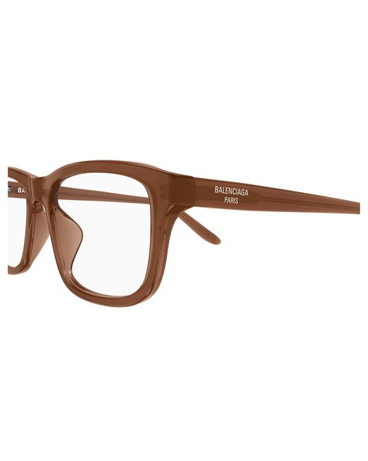 Balenciaga Black Bb0442Oa 006 Optical Frames Acetate Transparent Squared