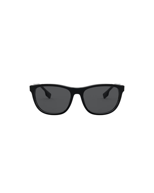 Burberry Black Be4319 300187 Sunglasses Plastic Squared for men