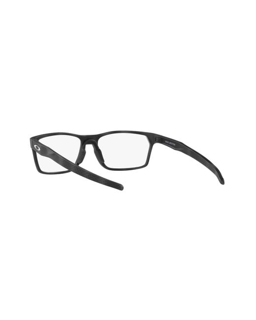 Oakley Black Ox8032 Hex Jector 803201 Optical Frames O_Matter Squared Normal for men