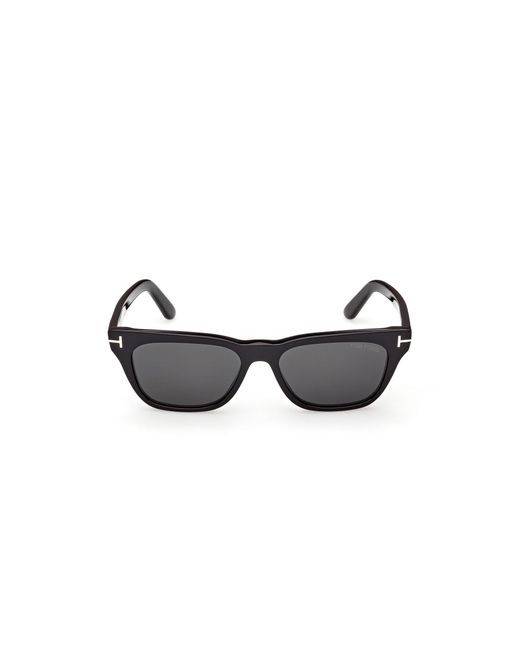 Tom Ford Black Ft1362 Penn-02 01A Sunglasses Acetate Smoke Squared Normal
