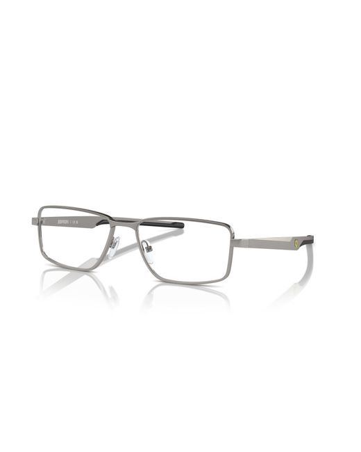FERRARI SCUDERIA Black Fz7004 104 Optical Frames Metal Squared Normal for men