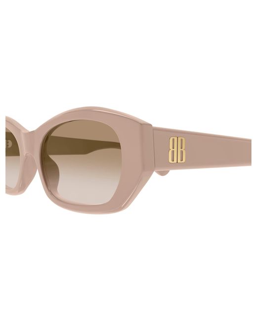 Balenciaga Black Bb0476S 003 Sunglasses Acetate Round