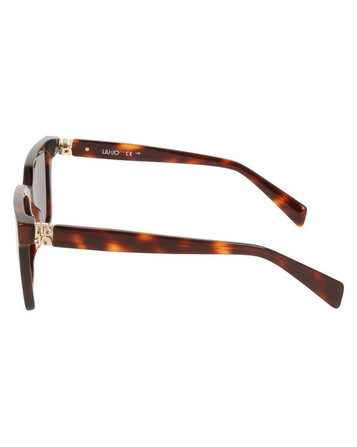 Liu Jo Black Lj826S 240 Sunglasses Acetate Squared Normal