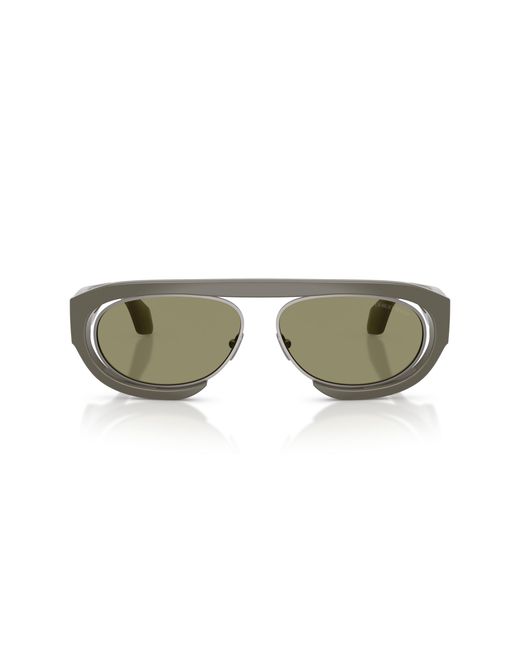 Giorgio Armani Black Ar8239 62422A Sunglasses Acetate Round Normal for men