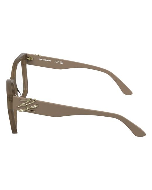 Karl Lagerfeld Black Kl6215 272 Optical Frames Acetate Squared Normal
