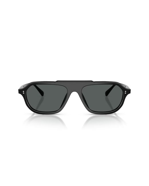 Oliver Peoples Black Ov5613Su Estin 1731P2 Sunglasses Acetate Geometric Polarized for men