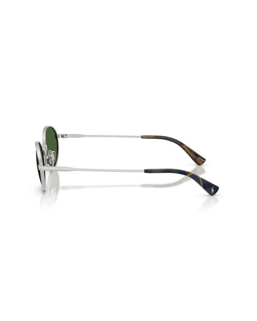 Polo Ralph Lauren Green Ph3162 931671 Sunglasses Metal Round Normal for men