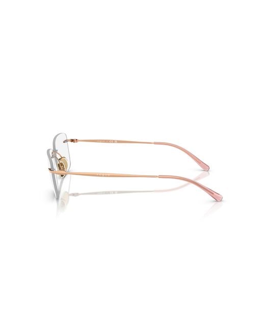 Vogue Eyewear Black Vo4314I 5152 Optical Frames Metal Pillow Normal
