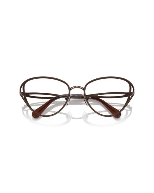 Swarovski Black Sk1017 4002 Optical Frames Metal Cat Eye Normal