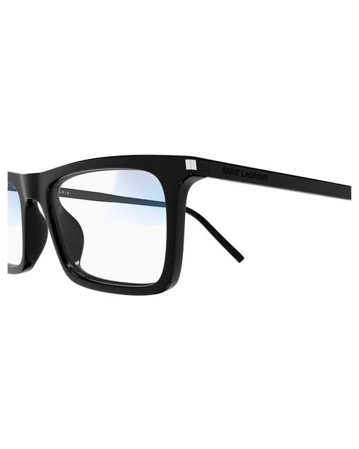 Saint Laurent Black Sl 890 Betty Thin 006 Sunglasses Acetate Transparent Squared