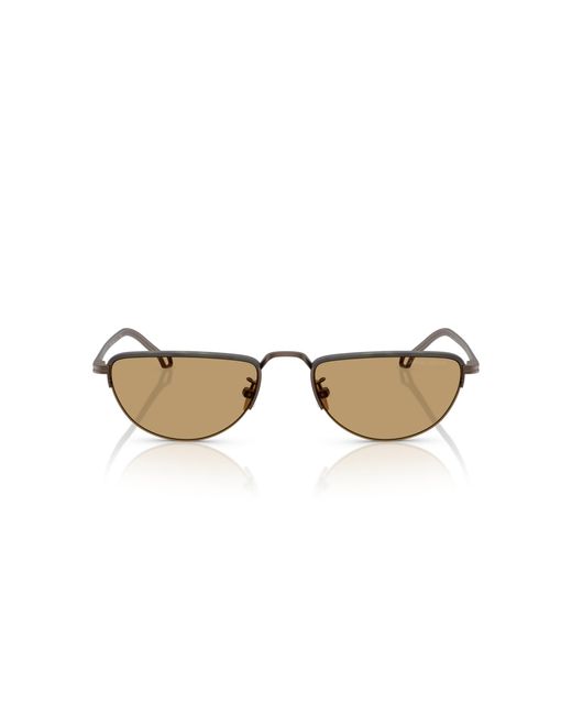 Giorgio Armani Black Ar6166J 300673 Sunglasses Steel Butterfly Normal for men