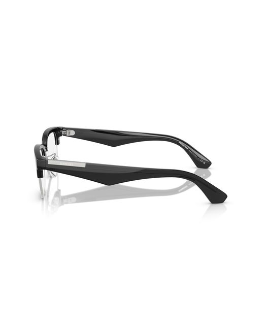 Burberry Black Be2424D 4112 Optical Frames Injected Squared Normal for men