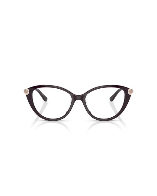 Michael Kors Black Mk4098Bu Savoie 3344 Optical Frames Acetate Transparent Cat Eye Normal
