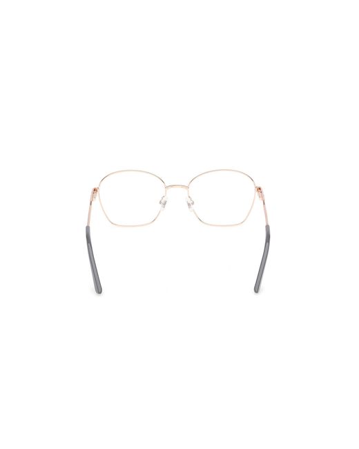 Guess Black Gu50272 020 Optical Frames Metal Squared Normal