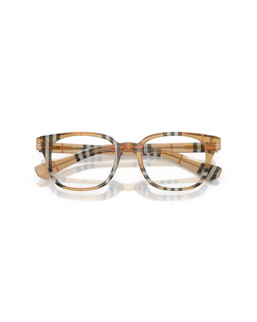Burberry Black Be2462D 4163 Optical Frames Acetate Transparent Squared Normal