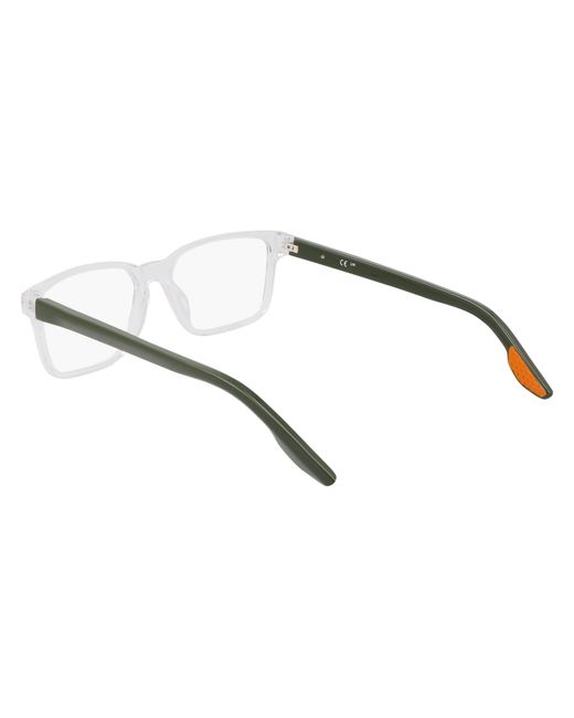 Nike Black 7160 903 Optical Frames Recycled Pet Squared Normal for men