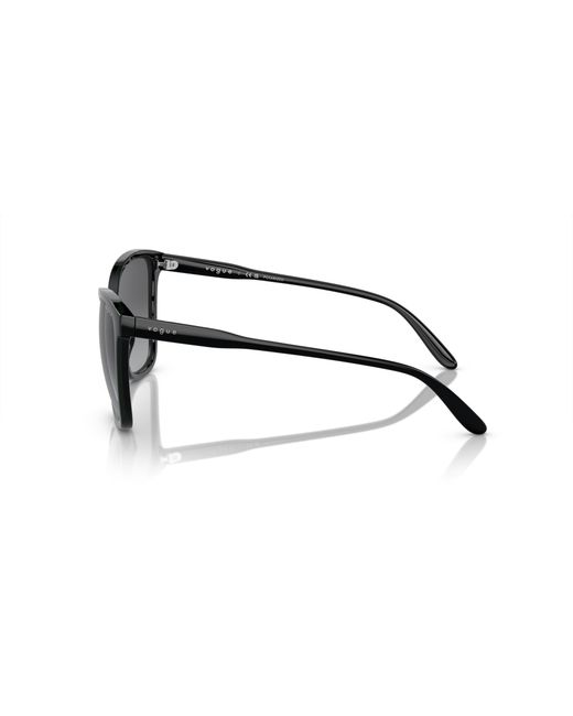 Vogue Eyewear Black Vo5520S W44/T3 Sunglasses Nylon Butterfly Polarized Shaded