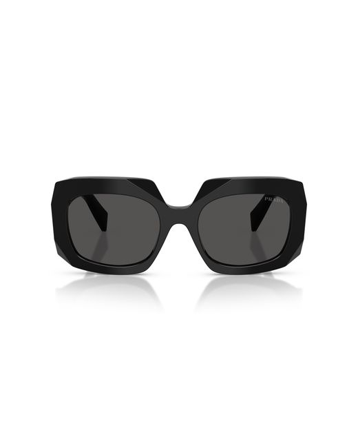 Prada Black Pr B23S 16K08Z Sunglasses Acetate Squared Normal
