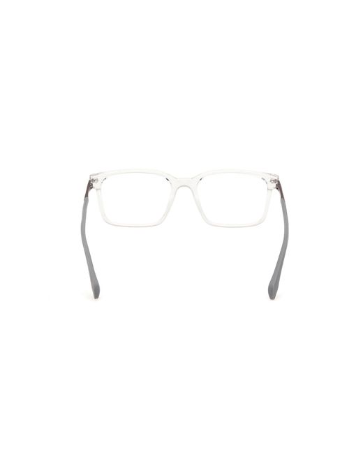 Adidas Black Or5082 026 Optical Frames Injected Squared Normal for men