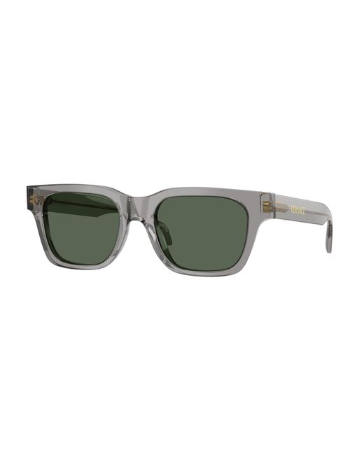 Versace Green Ve4486 551071 Sunglasses Acetate Squared Normal for men