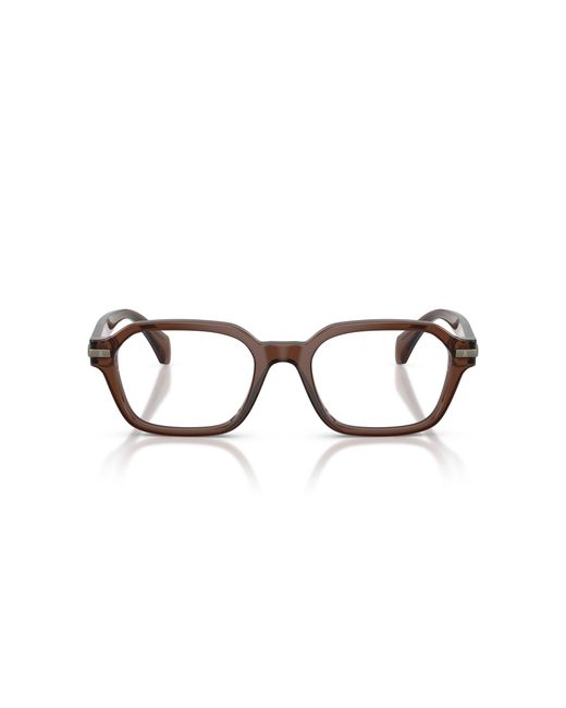 Moncler Black Me2015 3022 Optical Frames Acetate Transparent Geometric Normal
