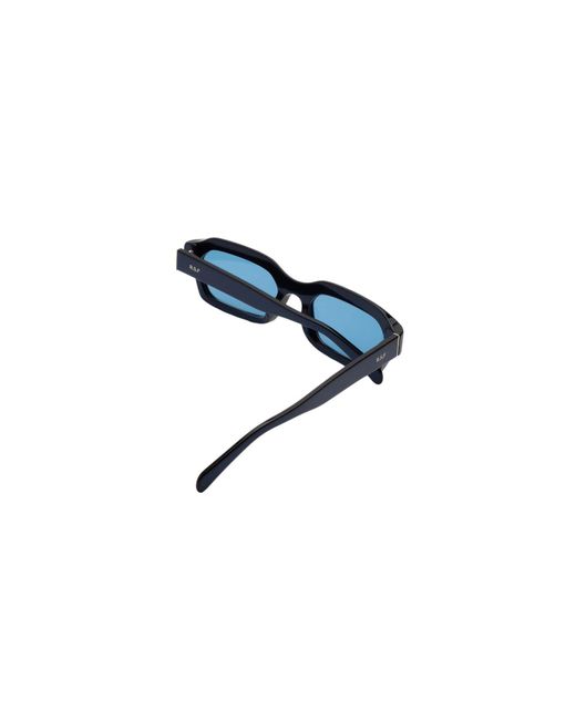 Retrosuperfuture Black Ajs Boletus Metallic Sunglasses Acetate Squared Normal