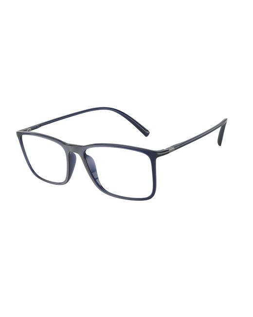 Giorgio Armani Black Ar7244U L6003 Optical Frames Injected Squared Normal for men