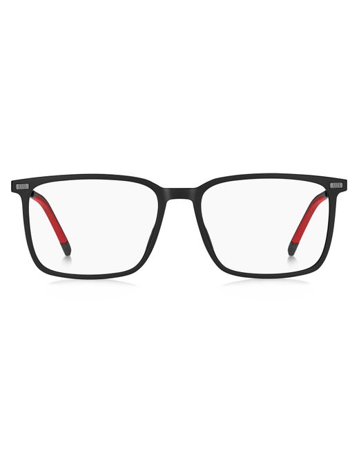 Tommy Hilfiger Black Th 2019 003 Optical Frames Bio Polyamide Squared for men