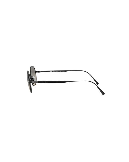 Persol Black Po5001St 800432 Sunglasses Titanium Round Normal