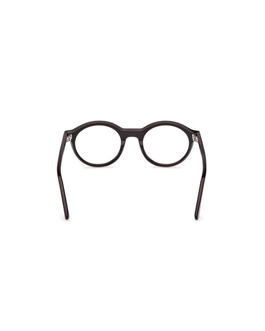 Web Black We5472 071 Optical Frames Acetate Round Normal for men