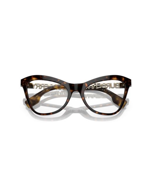 Burberry Black Be2373U Angelica 3002 Optical Frames Acetate Transparent Cat Eye Normal