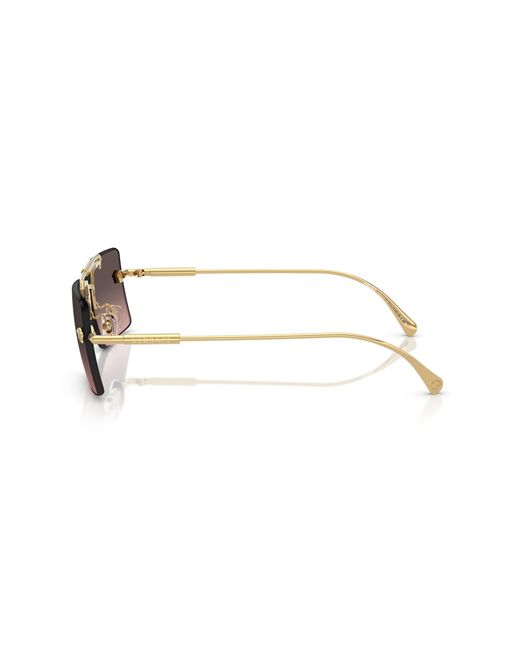 Versace Black Ve2245 100258 Sunglasses Metal Squared Normal