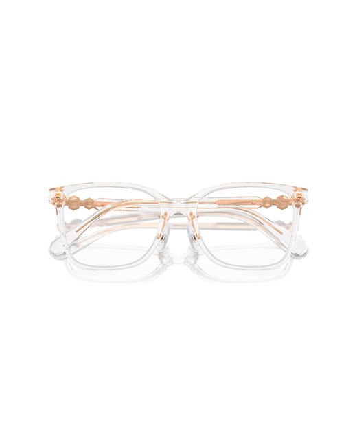 Swarovski Black Sk2026D 1027 Optical Frames Acetate Geometric Normal