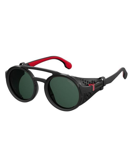 Carrera Black 5046/S 807/Qt Sunglasses Plastic Round