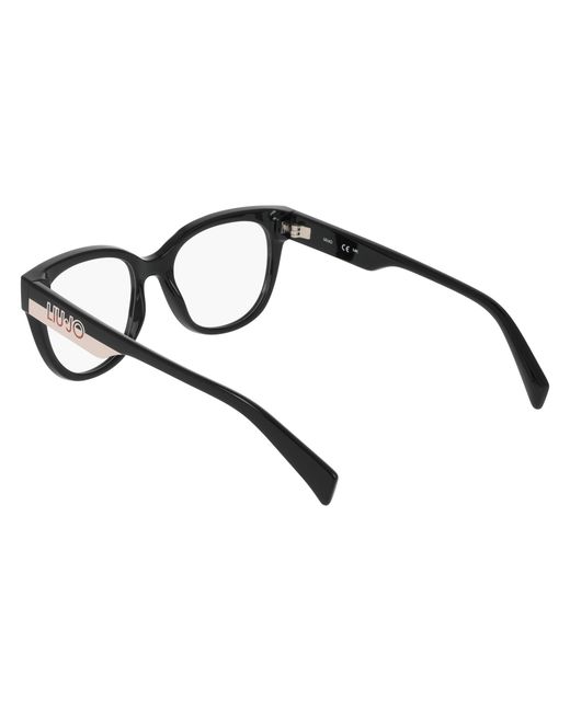 Liu Jo Black Lj2820 001 Optical Frames Bio-Inject Geometric Normal