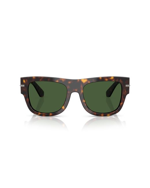Dolce & Gabbana Green Dg4484 502/71 Sunglasses Acetate Squared Normal for men