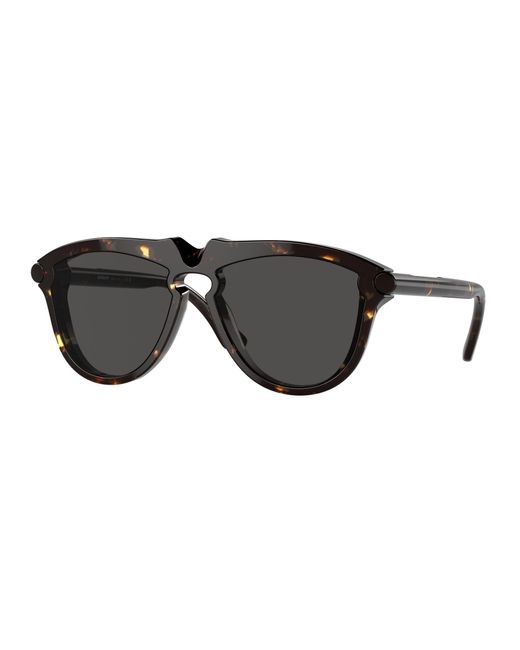 Burberry Black Be4417U 410687 Sunglasses Acetate Pilot Normal for men
