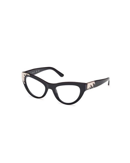 Guess Black Gm50036 001 Optical Frames Acetate Cat Eye Normal