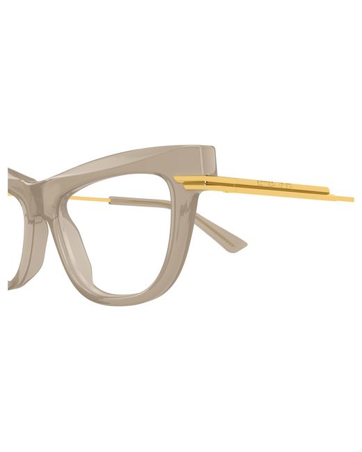 Bottega Veneta Black Bv1266O 006 Optical Frames Acetate Transparent Cat Eye