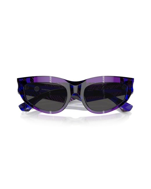 Burberry Black Be4425U 411387 Sunglasses Acetate Cat Eye Normal